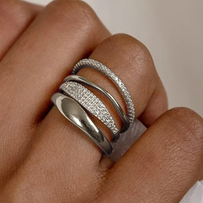 Bague Quadruple