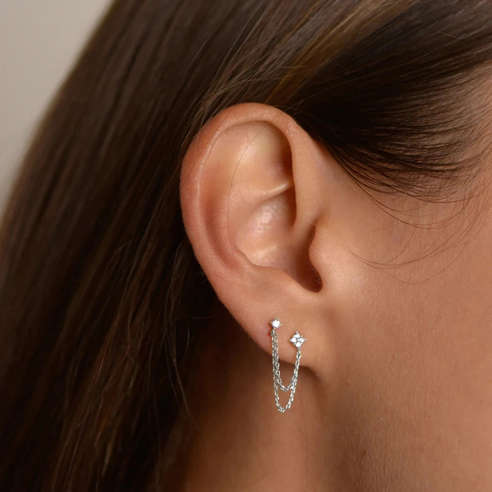 Boucles d'Oreilles Rayon Polaire