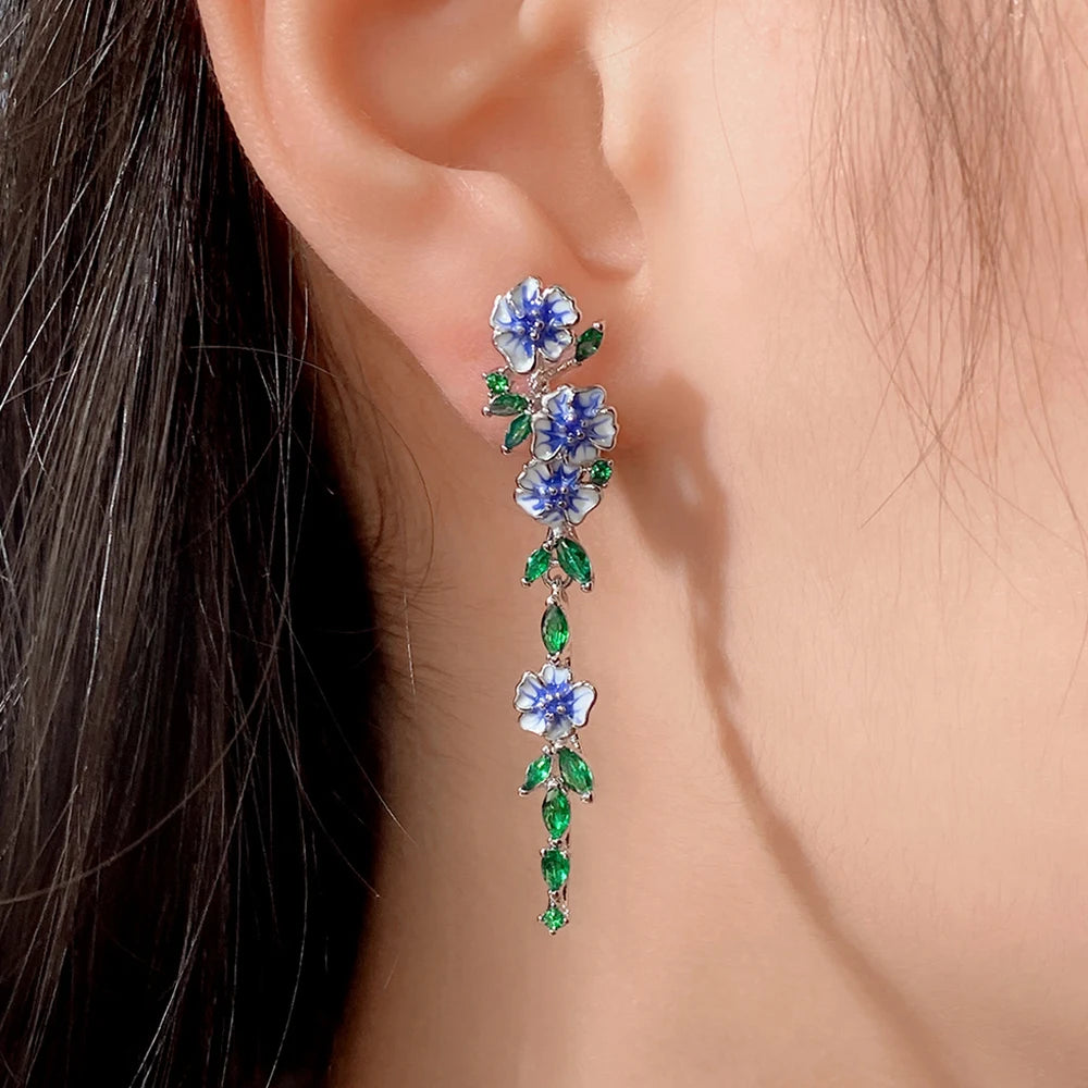 Boucles D'Oreilles Le Jardin d’Éden