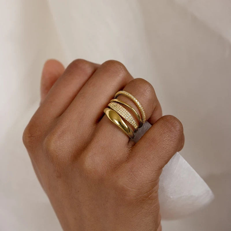 Bague Quadruple