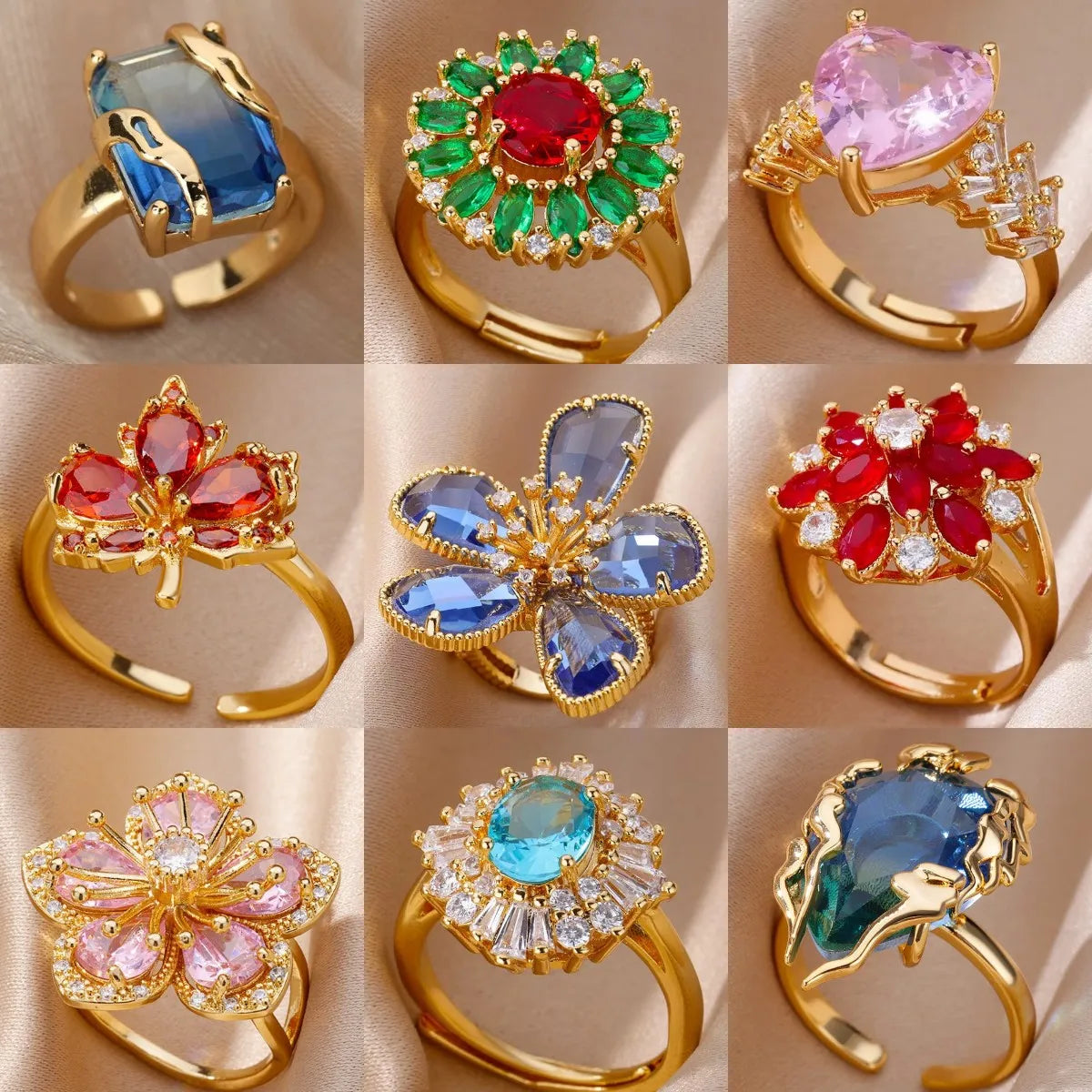 Bague Éclat Fleuri
