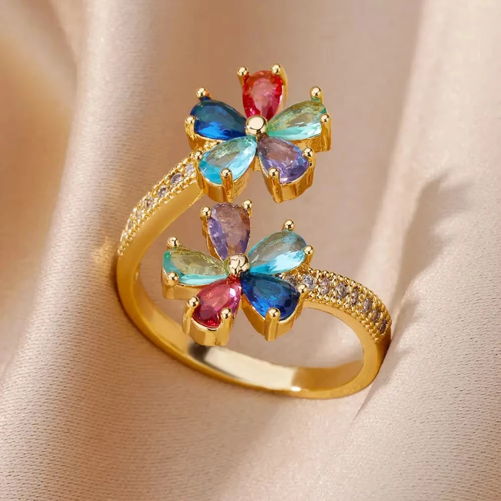 Bague Éclat Fleuri
