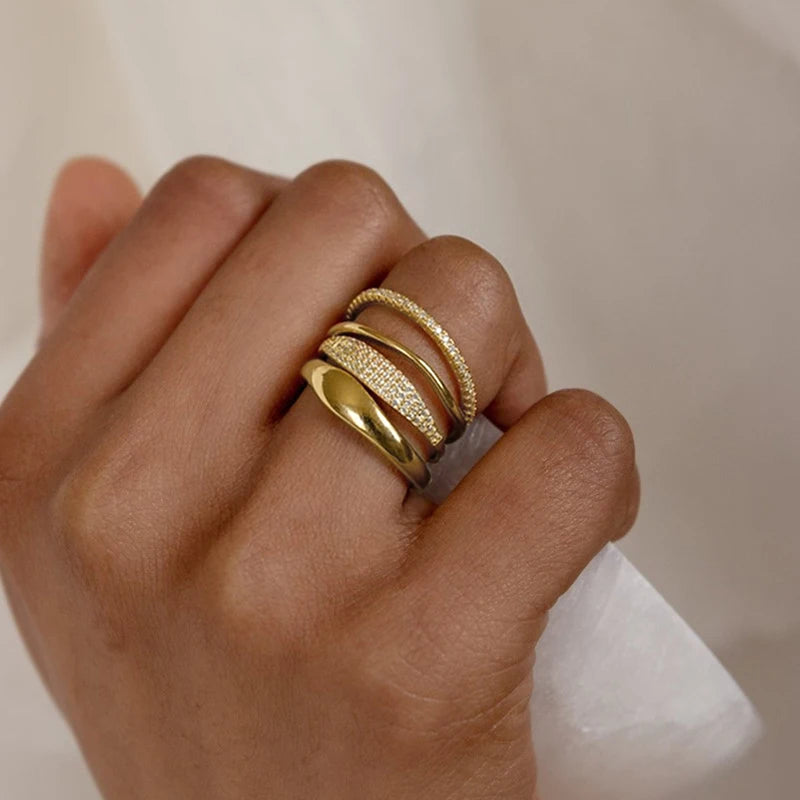 Bague Quadruple