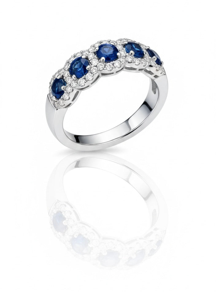 Bague Saphir Lunaire
