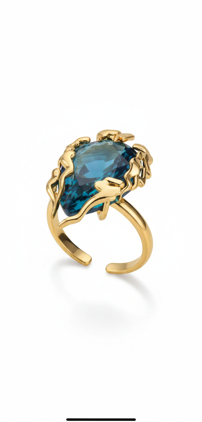 Bague Pivoine Enchantée