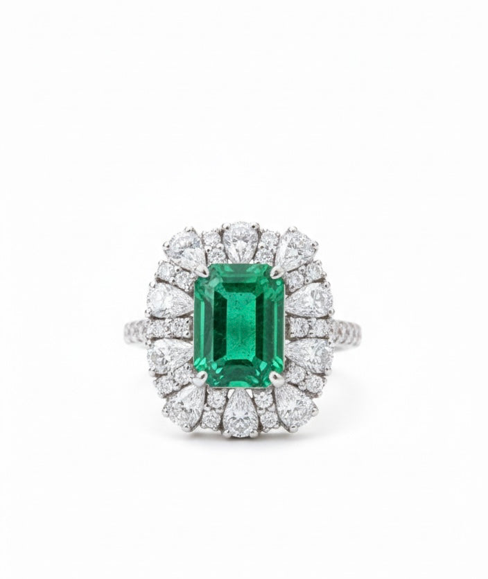 Bague Aura d’Émeraude