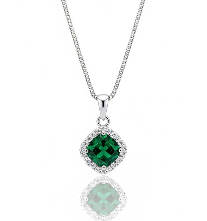 Collier Lumière Émeraude