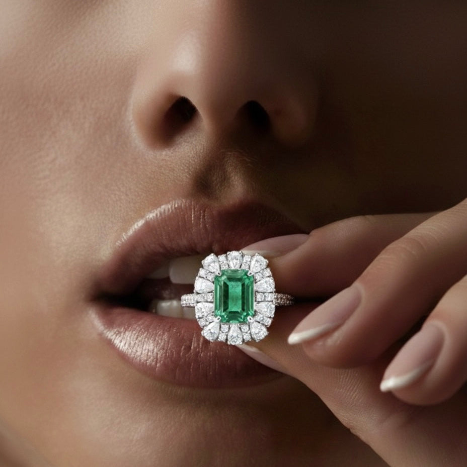 Bague Aura d’Émeraude