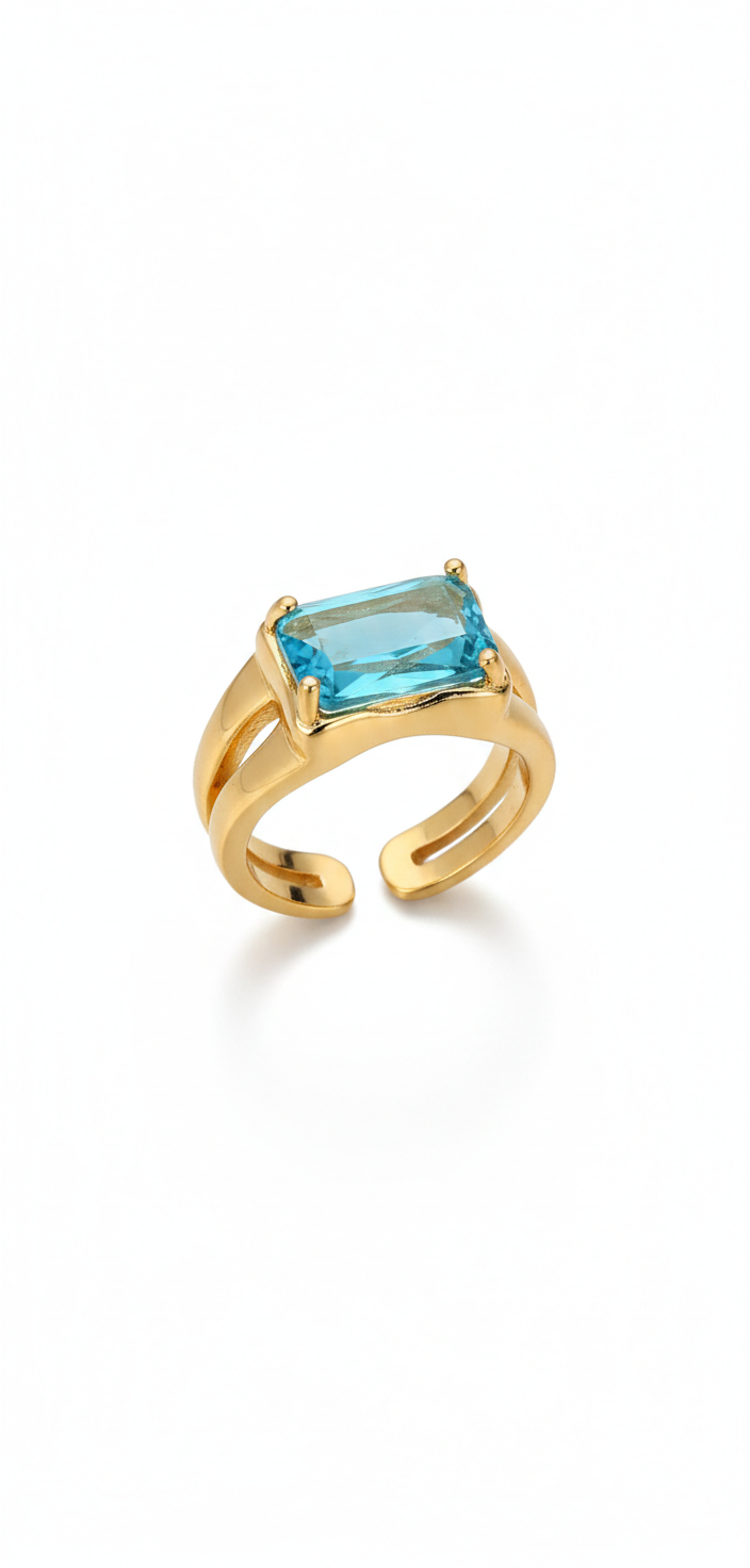 Bague Camélia Éclatant