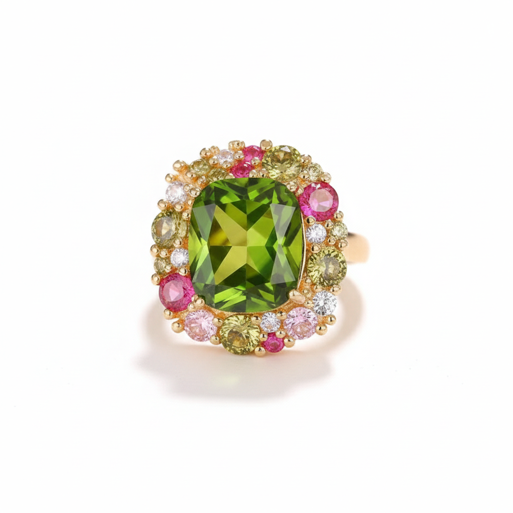 Bague Jardin d'Émeraude