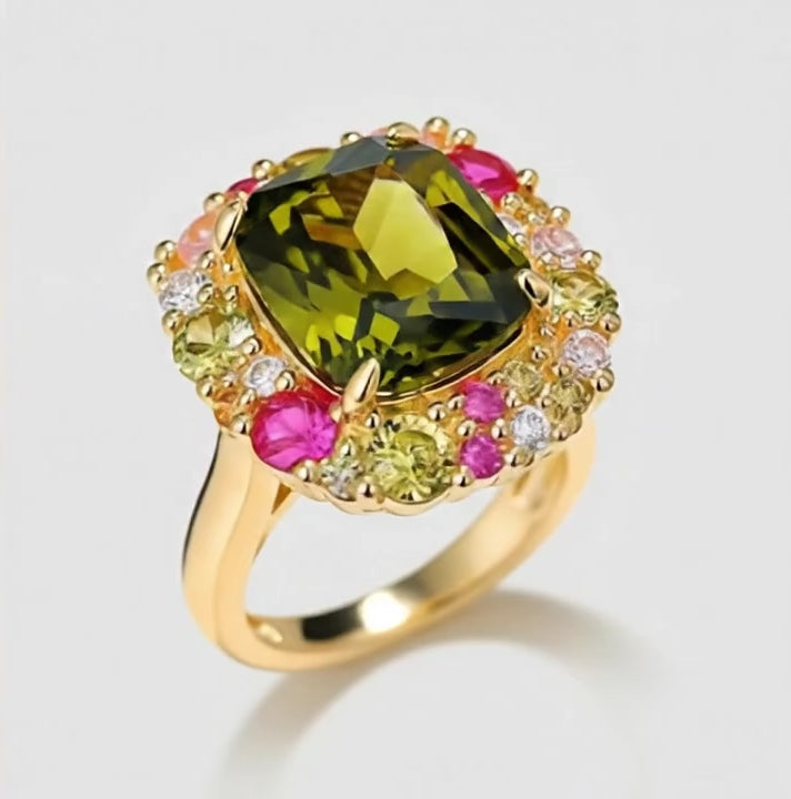 Bague Jardin d'Émeraude